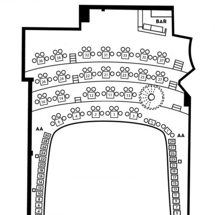 Mezzanine Le Club 3