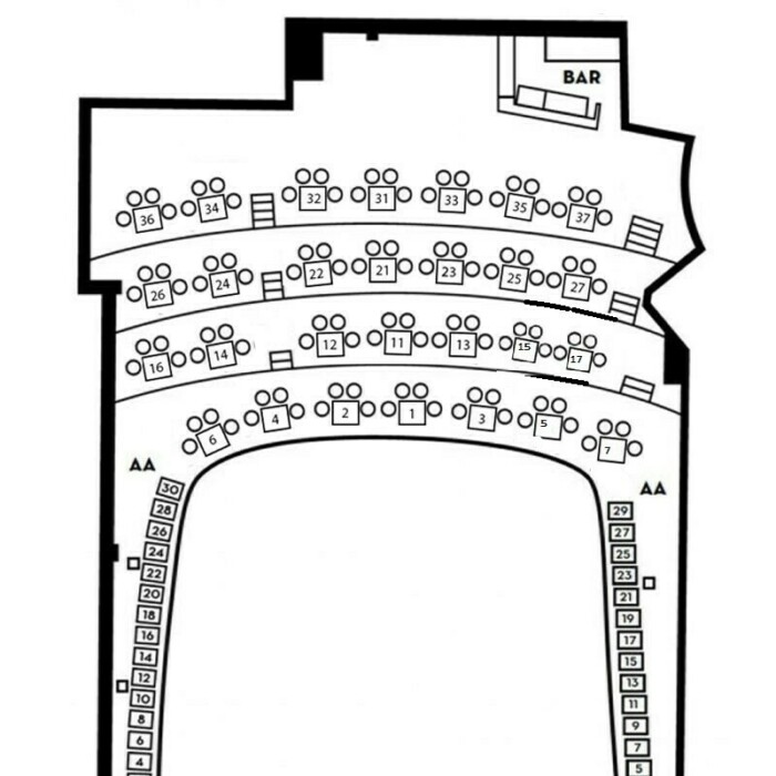 Balcon 464 Places