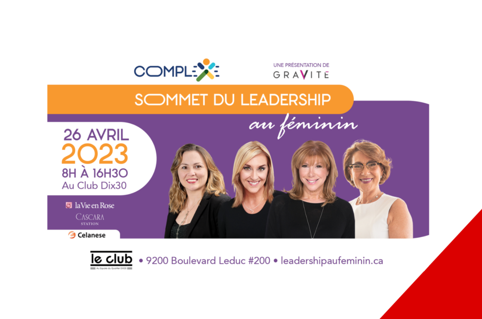 Sommet du leadership au féminin Complexe X